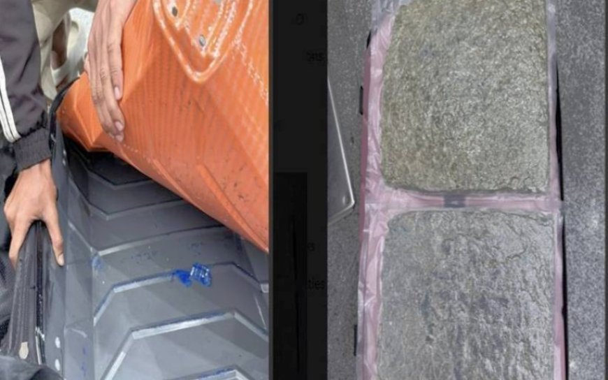 ଭୁବନେଶ୍ୱର ବିମାନ ବନ୍ଦରରୁ ଗଞ୍ଜେଇ ଜବତ 