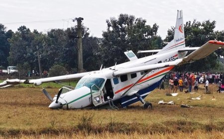 ରାଉରକେଲାରେ ବିମାନ ଦୁର୍ଘଟଣା : ୬ ଆହତ