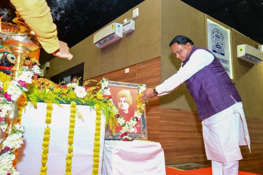 ସ୍ୱାମୀଜୀ ରାଷ୍ଟ୍ର ନିର୍ମାଣର ଆଧାର : ମୋହନ