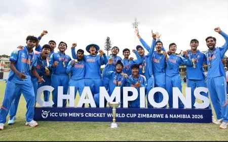 ଅଣ୍ଡର-୧୯ ବିଶ୍ୱକପ୍‌ରେ ବୈଭବଙ୍କ ବିସ୍ଫୋରଣ... ଭାରତର ‘ଚାମ୍ପିଅନ୍‌’ ଛକା