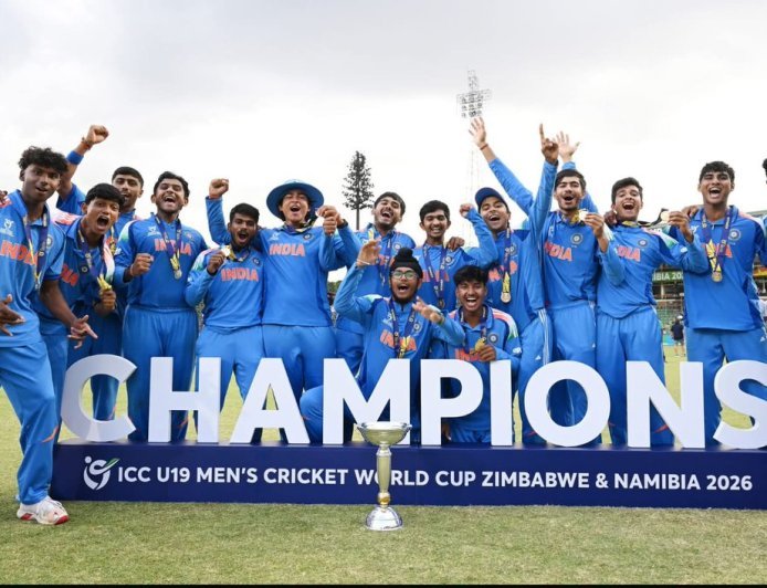 ଅଣ୍ଡର-୧୯ ବିଶ୍ୱକପ୍‌ରେ ବୈଭବଙ୍କ ବିସ୍ଫୋରଣ... ଭାରତର ‘ଚାମ୍ପିଅନ୍‌’ ଛକା